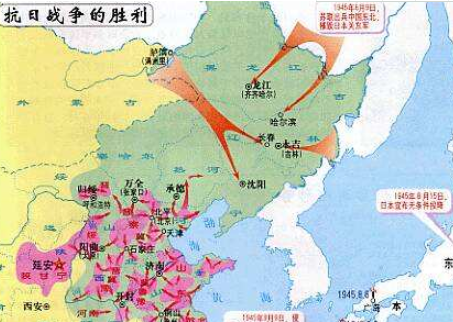 抗战时期,全国划分了12个战区,一个战区拥有多少兵力?