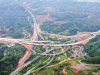 四川省首座“三条高速公路交汇”枢纽互通主体结构工程完工