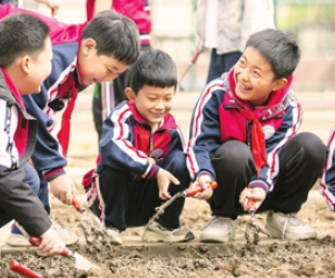种子洒在校园的“田间地头”