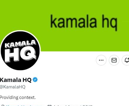 拜登宣布退选后，其竞选团队社交媒体账号更名