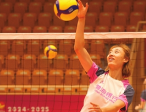 天津渤海银行女排今争连胜