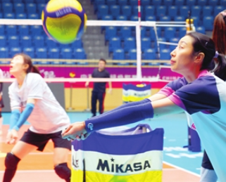 今日主场迎战山东女排 天津渤海银行女排争连胜