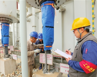 变压器穿上保暖衣