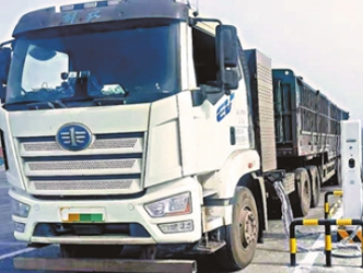 5座高速重卡专用充电站投运