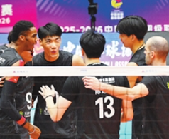 天津男排主教练分享夺冠感受