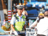 上学路安畅 交警在保障
